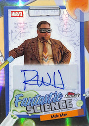 2026 Topps Finest Fantastic Four Mole Man Paul Walter Hauser Auto Autograph Refractor