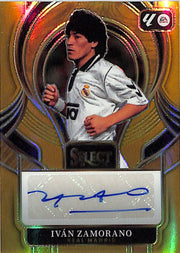 2025-26 Select La Liga Ivan Zamorano Auto Autograph Gold /5 Real Madrid