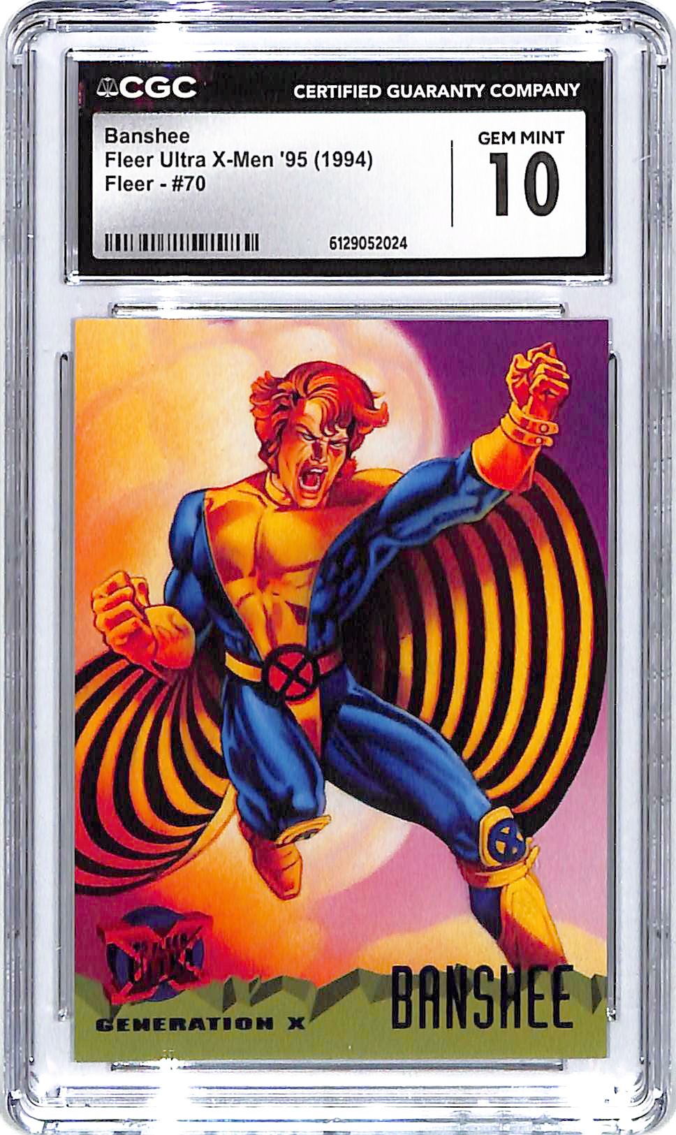 1994 Banshee Fleer Ultra X-Men '95 #70 CGC Gem Mint 10