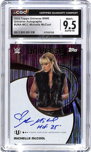 2025 Topps Universe WWE Michelle McCool Auto Autograph CGC 9.5
