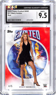 2025 Topps Exalted WWE Stacy Keibler Red /5 CGC 9.5