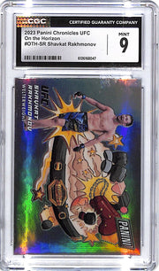 2023 Chronicles UFC Shavkat Rakhmonov On The Horizon CGC 9
