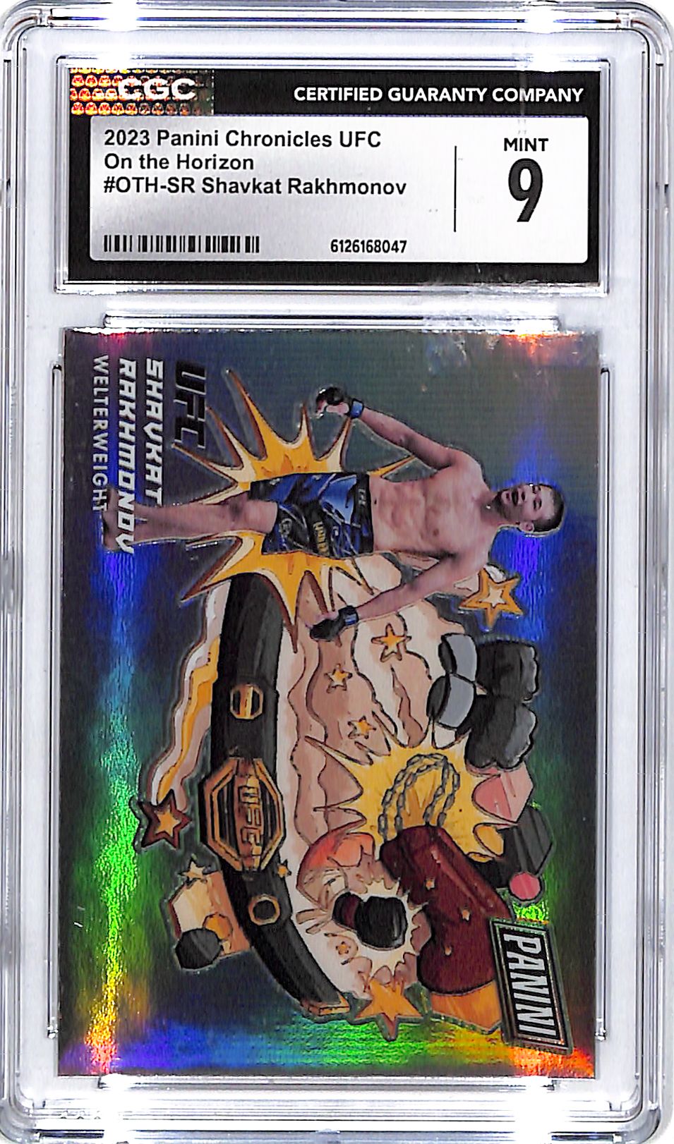 2023 Chronicles UFC Shavkat Rakhmonov On The Horizon CGC 9