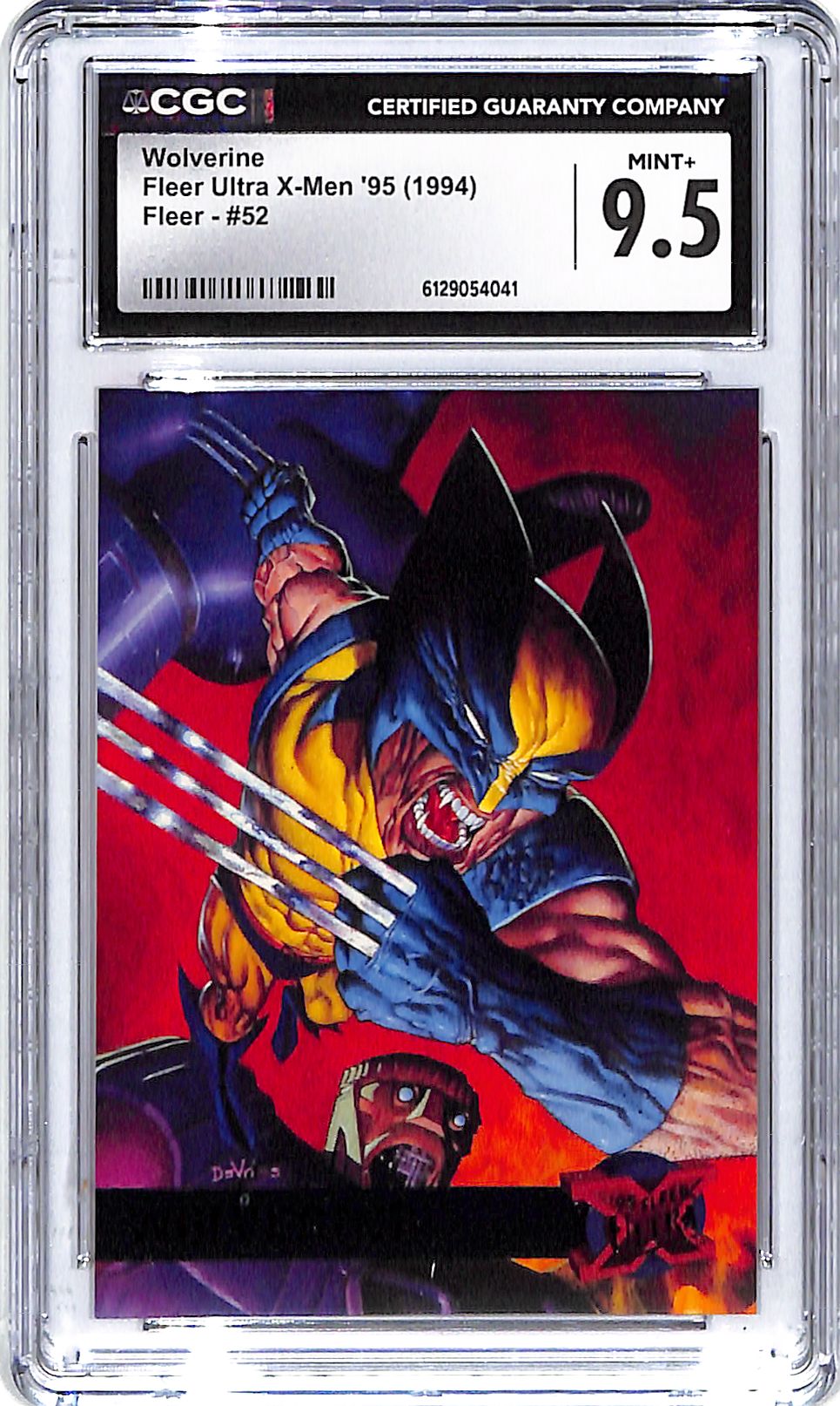 1994 Wolverine Fleer Ultra X-Men '95 #52 CGC Gem Mint 10