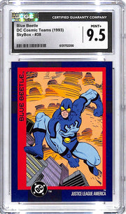 1993 Skybox DC Cosmic Teams Blue Beetle #38 CGC 9.5