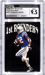 1999 Flair Showcase Edgerrin James First Rounders CGC 9.5 Colts
