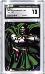 1994 Fleer Flair 94 Marvel Annual Dr Doom #25 CGC 10