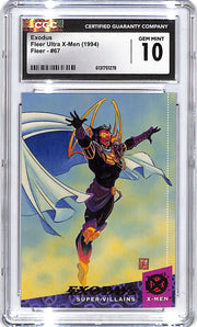 1994 Fleer Ultra X-Men Exodus #67 CGC 10