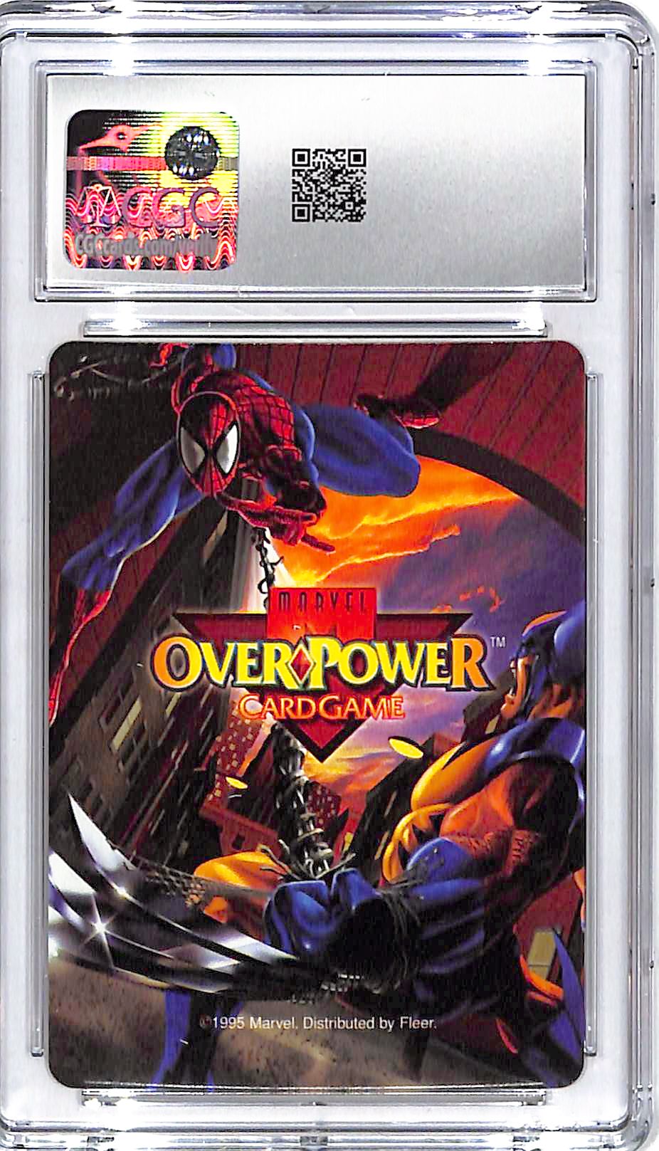 1995 OverPower Marvel Base Set Insane Rage Carnage Common CGC 10
