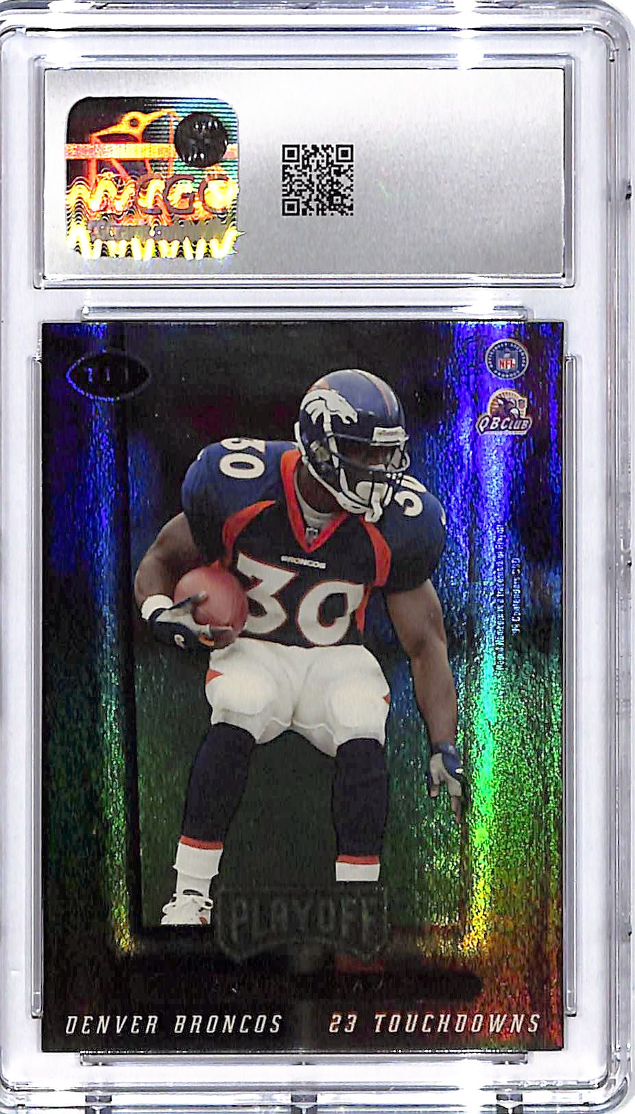 1999 Playoff Contenders SSD John Elway Terrell Davis Touchdown Tandems CGC 10 Broncos