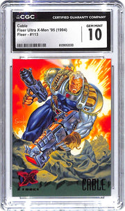 1994 Cable Fleer Ultra X-Men '95 #113 CGC Gem Mint 10