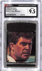 1999 Donruss Dan marino Gridiron Kings /5000 CGC 9.5 Dolphins