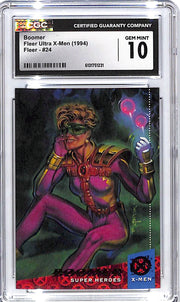 1994 Fleer Ultra X-Men Boomer #24 CGC 10