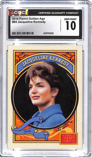 2014 Panini Golden Age Jacqueline Kennedy #84 CGC 10