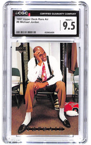 1997 Michael Jordan Upper Deck Rare Air #8 CGC Mint Plus 9.5