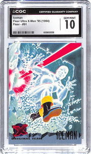 1994 Iceman Fleer Ultra X-Men '95 #91 CGC Gem Mint 10