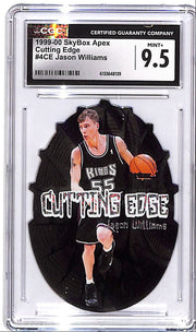 1999-00 Skybox Apex Jason Williams Cutting Edge CGC 9.5 Kings