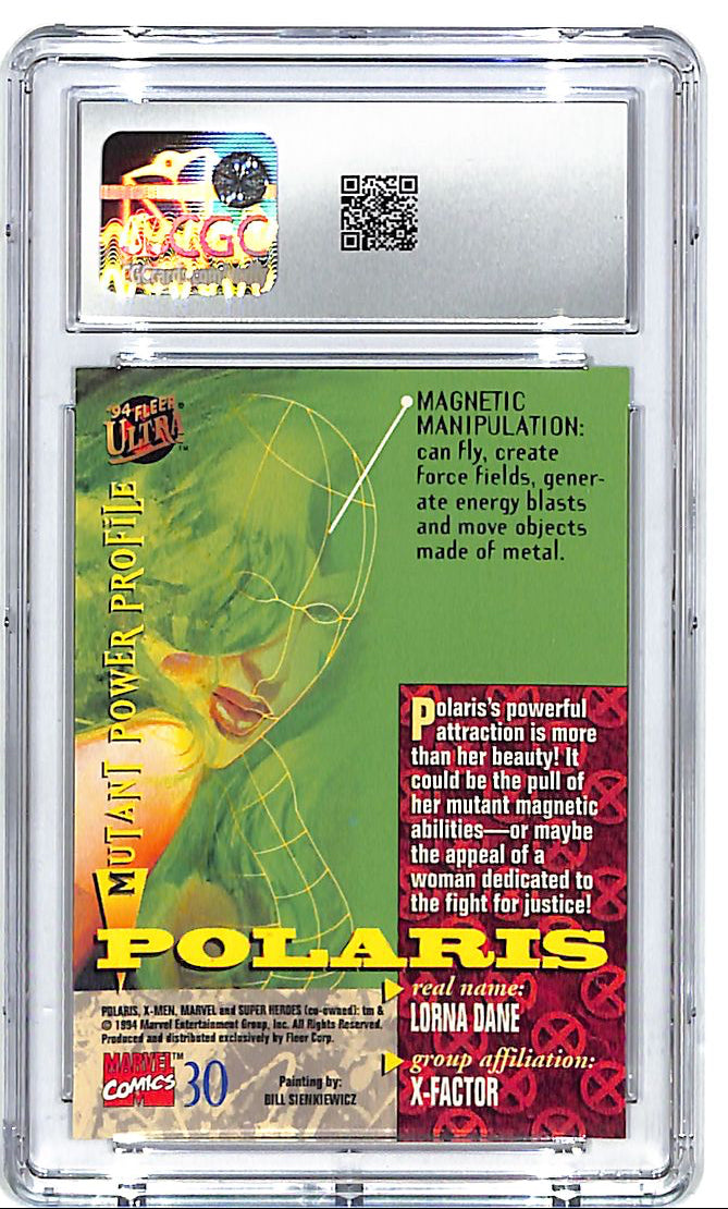 1994 Fleer Ultra X-Men Polaris #30 CGC 10