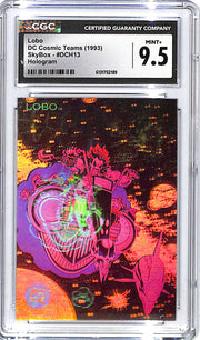 1993 Skybox DC Cosmic Teams Lobo Hologram CGC 9.5