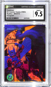 1993 Skybox DC Cosmic Teams Hackman Hologram CGC 9.5