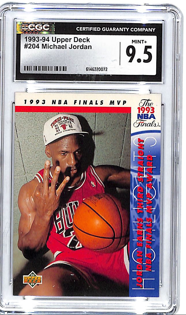 1993-94 Upper Deck Michael Jordan #204 CGC 9.5 Bulls