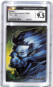 1995 Fleer Marvel Masterpieces Iceman #46 CGC 9.5