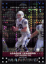 2007 Topps Chrome Peyton Manning Xfractor Colts TC96