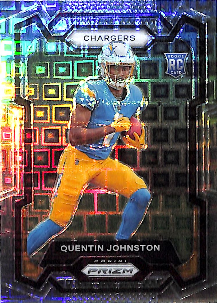 2023 Prizm Quentin Johnston Rookie RC Pandora /400 Chargers