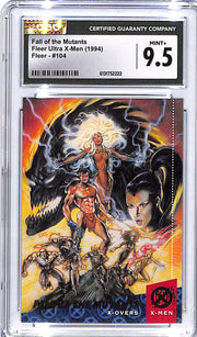 1994 Fleer Ultra X-Men Fall of the Mutants #104 CGC 9.5