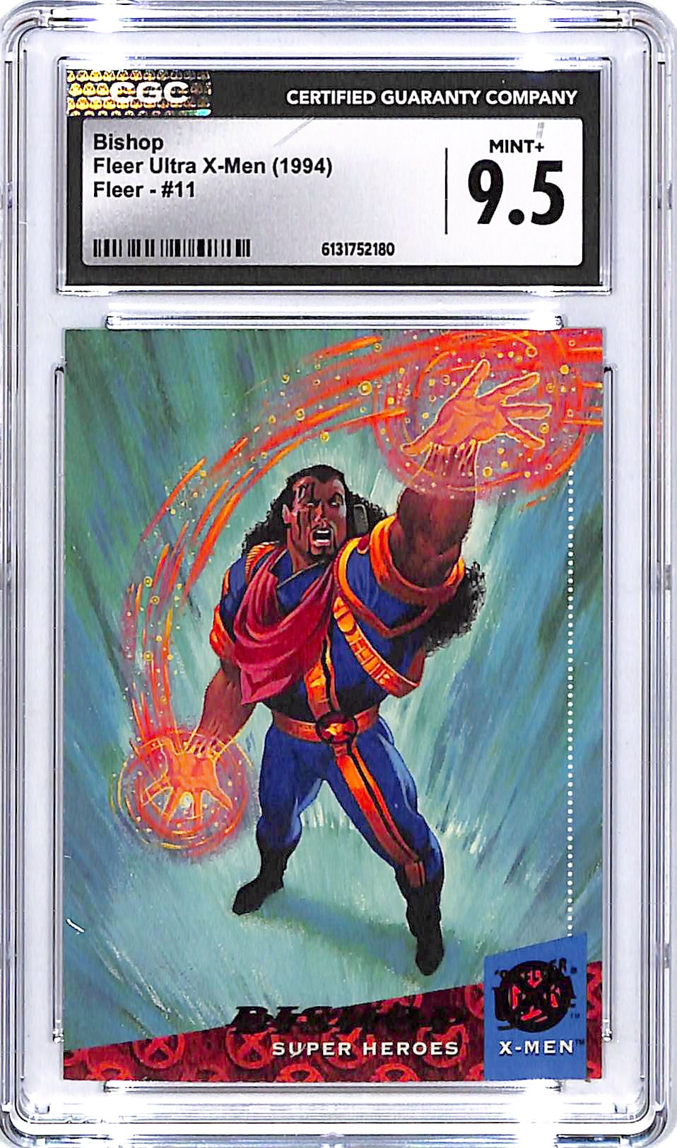 1994 Fleer Ultra X-Men Bishop #11 CGC 9.5