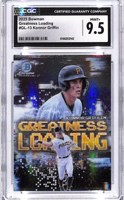 2025 Bowman Chrome Konnor Griffin Greatness Loading CGC 9.5 Pirates