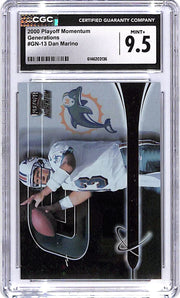 2000 Playoff Momentum Dan Marino Generations CGC 9.5 Dolphins