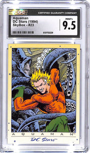 1994 Skybox DC Stars Aquaman #23 CGC 9.5