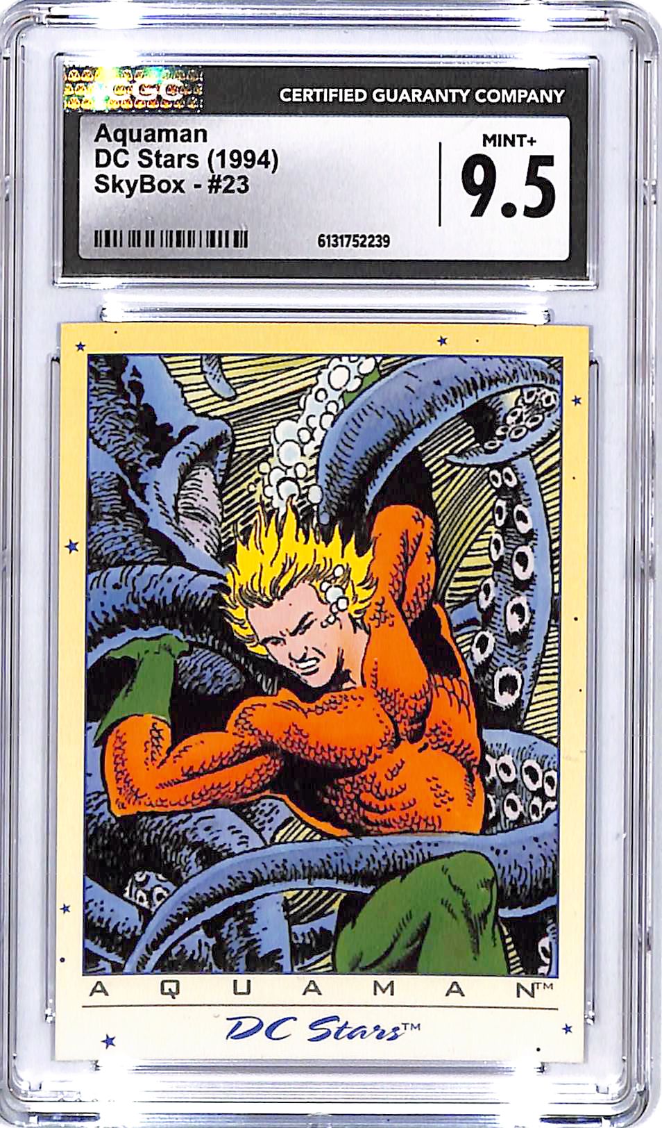 1994 Skybox DC Stars Aquaman #23 CGC 9.5