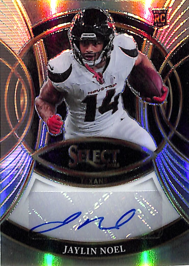 2025 Select Jaylin Noel Auto Autograph Rookie RC Silver Texans