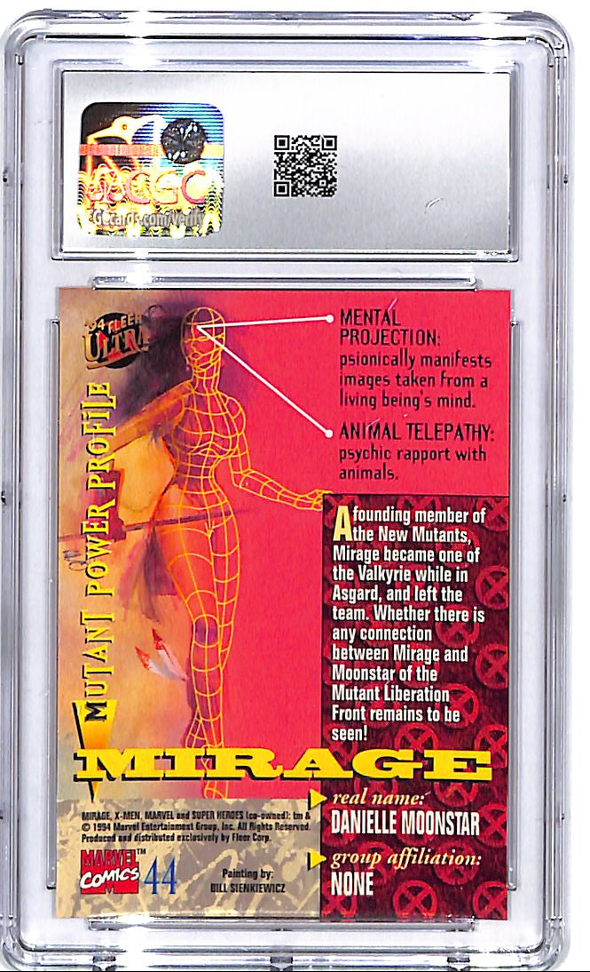 1994 Fleer Ultra X-Men Mirage #44 CGC 9.5