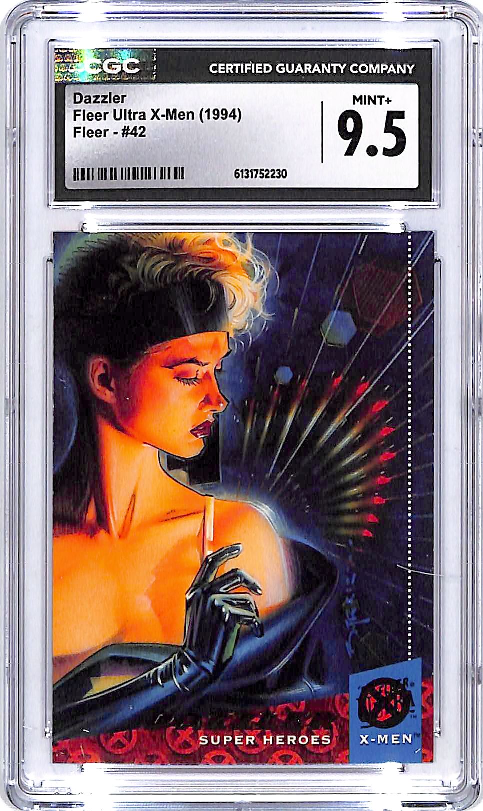 1994 Fleer Ultra X-Men Dazzler #42 CGC 9.5