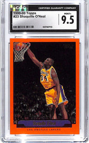 1999-00 Topps Shaquille O'Neal #23 CGC 9.5 Lakers