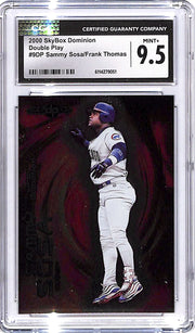 2000 Skybox Dominion Sammy Sosa Frank Thomas Double Play CGC 9.5