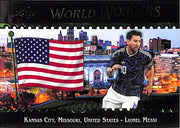 2026 Leaf World Wonders Lionel Messi Green /10 Argentina