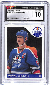 1985-86 Topps Wayne Gretzky #120 CGC 10 Gem Mint Oilers
