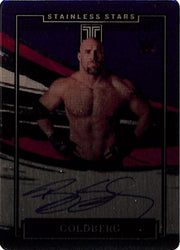 2022 Impeccable WWE Goldberg Auto Autograph Stainless Stars /75