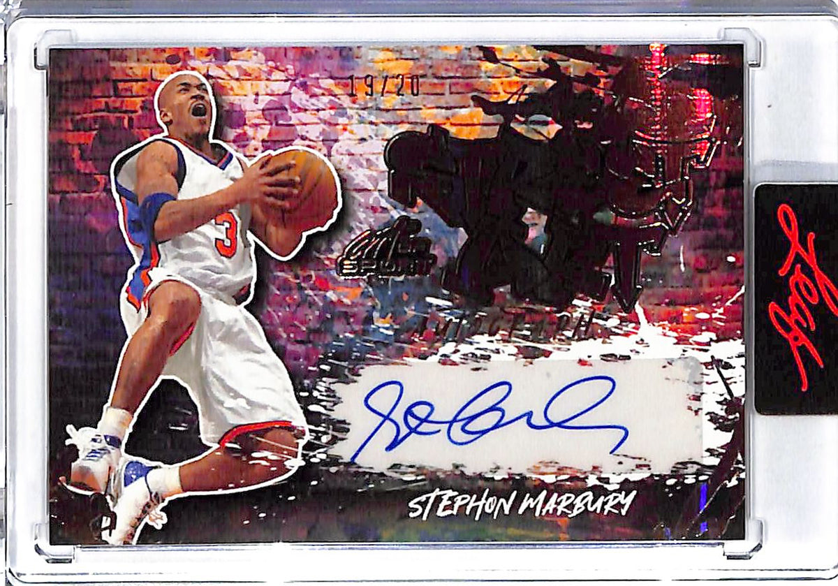 2026 Leaf Art of Sport Stephon Marbury Auto Autograph Street Art /20