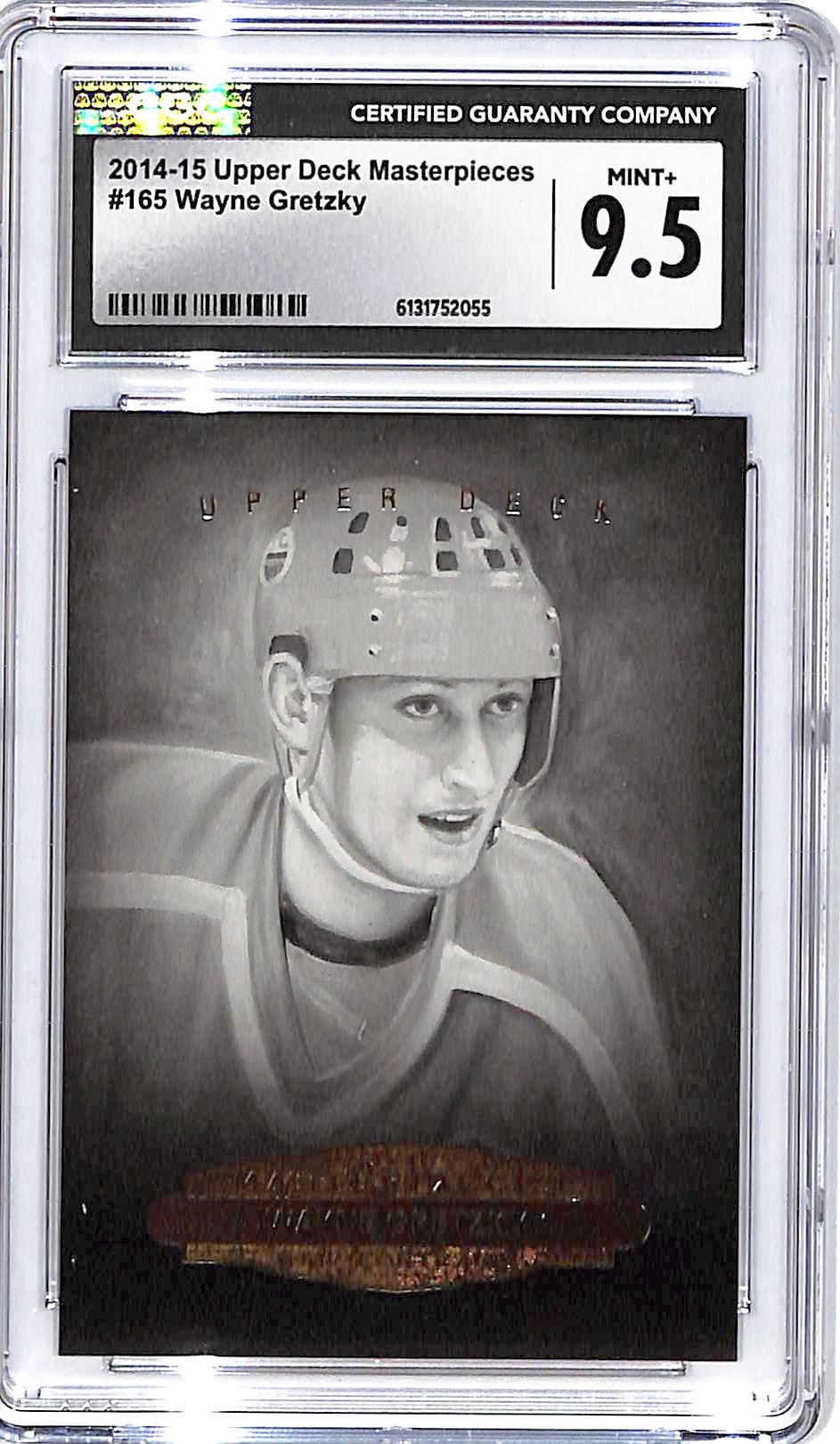 2014-15 Upper Deck Masterpieces Wayne Gretzky #165 CGC 9.5