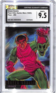 1995 Fleer Ultra Spider-Man Green Goblin #80 CGC 9.5