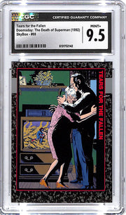 1992 Skybox Doomsday The Death of Superman Tears for the Fallen #88 CGC 9.5