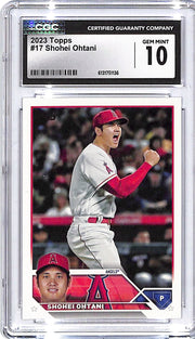 2023 Topps Shohei Ohtani #17 CGC 10 Angels