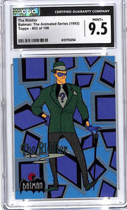 1993 Topps Batman The Animated Series The Riddler #23 CGC 9.5