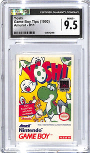 1993 Amurol Game Boy Tips Yoshi #11 CGC 9.5