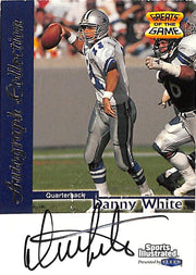 1999 Fleer Sports Illustrated Greats of the Game Danny White Auto Autograph Cowboys